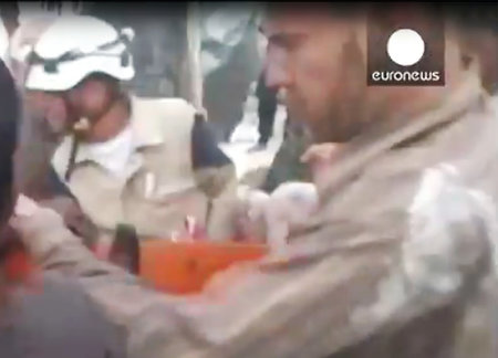 Euronews channel caught in a fake on Russian military operation in Syria