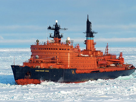 ‘Sovietskiy Soyuz’ icebreaker might be remade into a drifting Arctic headquarters   