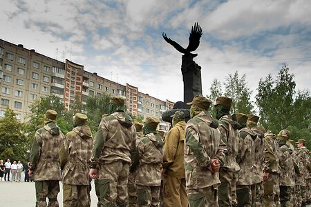 Под Брянском создают батальон имени Пересвета