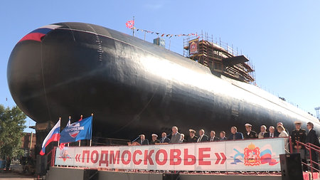“Podmoskovie” nuclear submarine prepared for launching 