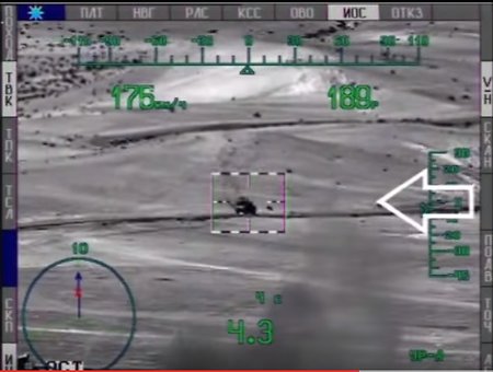 Mi-28N effectively destroy vehicles and shelters of the terrorists (clips)