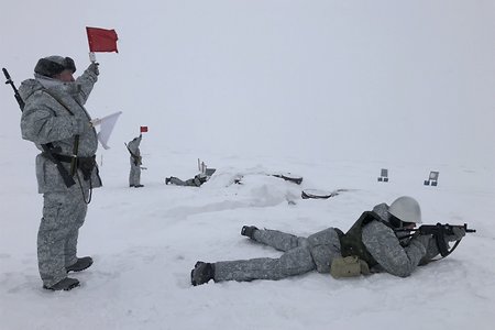 Заполярные «экзамены» российских военных (фото)